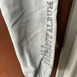 Taylor Swift Folklore Sweat Pants // Folklore Anniversary Sweats